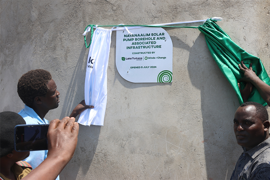 Lake Turkana and Winds of Change Nayanaalim Solar Pump Borehole project